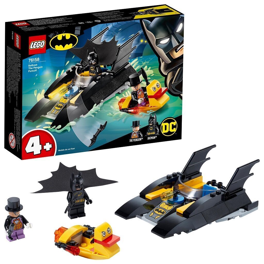 76158 LEGO® Super Heroes Pingviinien jahtaaminen hinta ja tiedot | LEGOT ja rakennuslelut | hobbyhall.fi