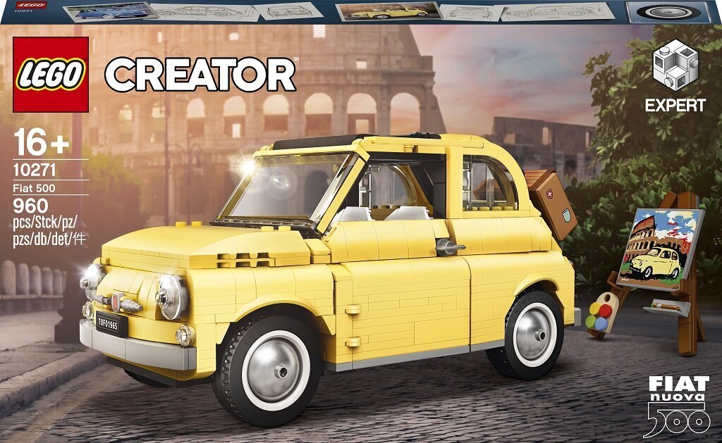 10271 LEGO® Creator Expert Fiat 500 hinta ja tiedot | LEGOT ja rakennuslelut | hobbyhall.fi