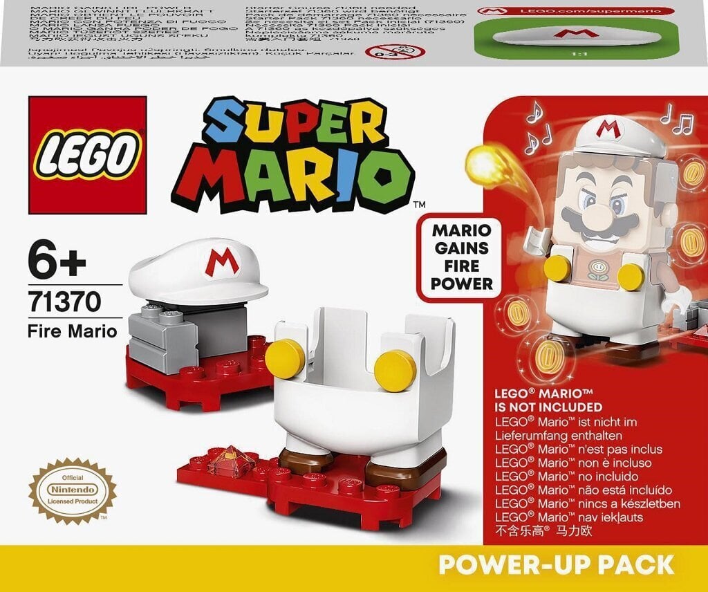 71370 LEGO® Fire Mario -tehostuspakkaus hinta ja tiedot | LEGOT ja rakennuslelut | hobbyhall.fi