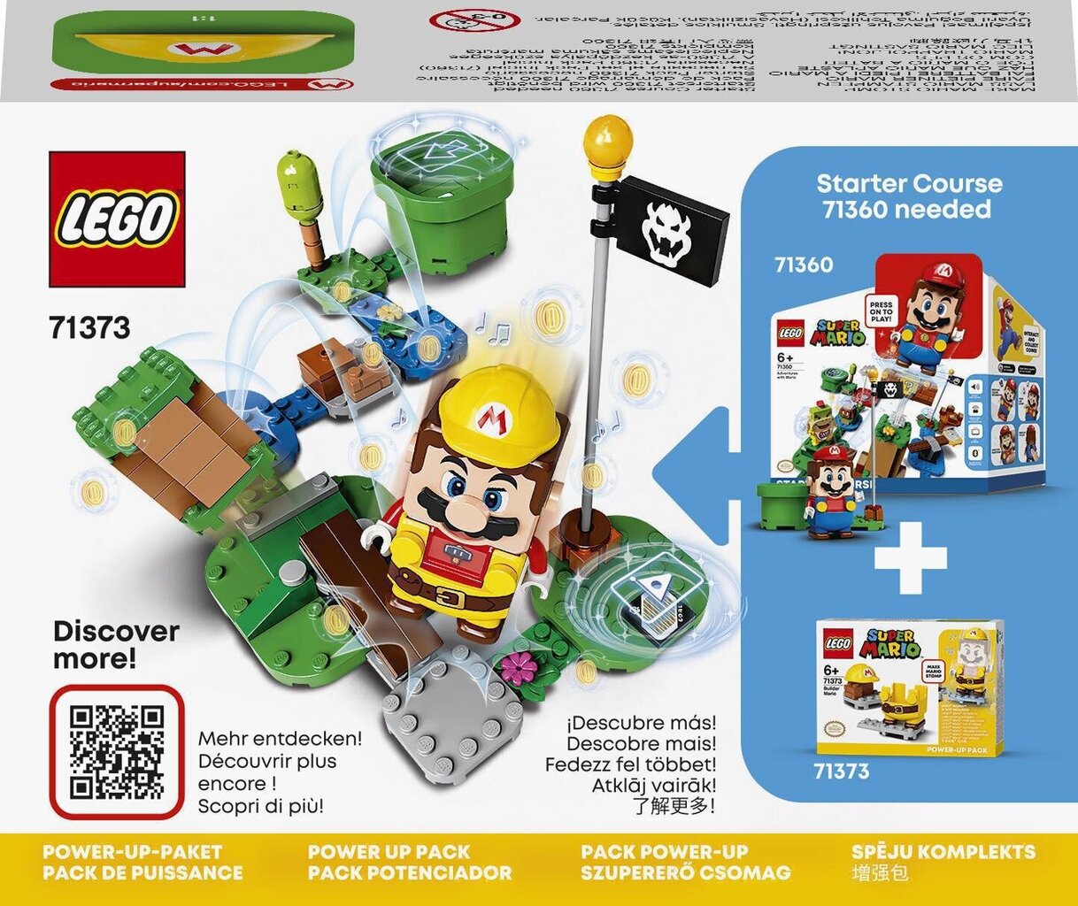 71373 LEGO® Builder Mario -rakennuspakkaus hinta ja tiedot | LEGOT ja rakennuslelut | hobbyhall.fi