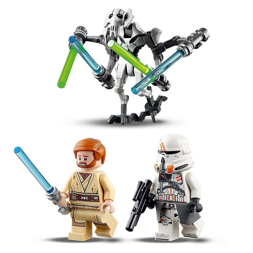 75286 LEGO® Star Wars Kenraali Grievousin tähtihävittäjä hinta ja tiedot | LEGOT ja rakennuslelut | hobbyhall.fi
