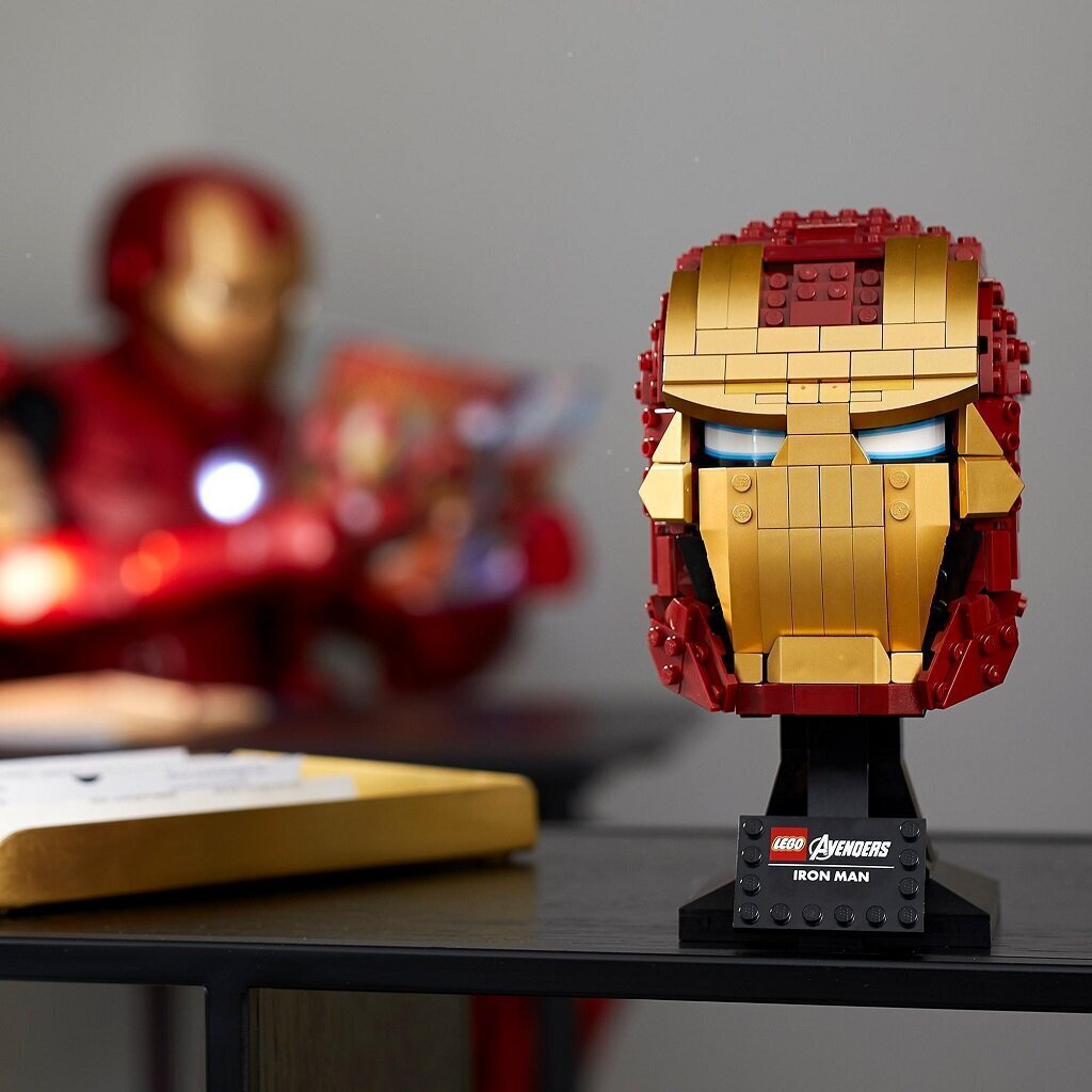 76165 LEGO® Iron Man -kypärä hinta ja tiedot | LEGOT ja rakennuslelut | hobbyhall.fi