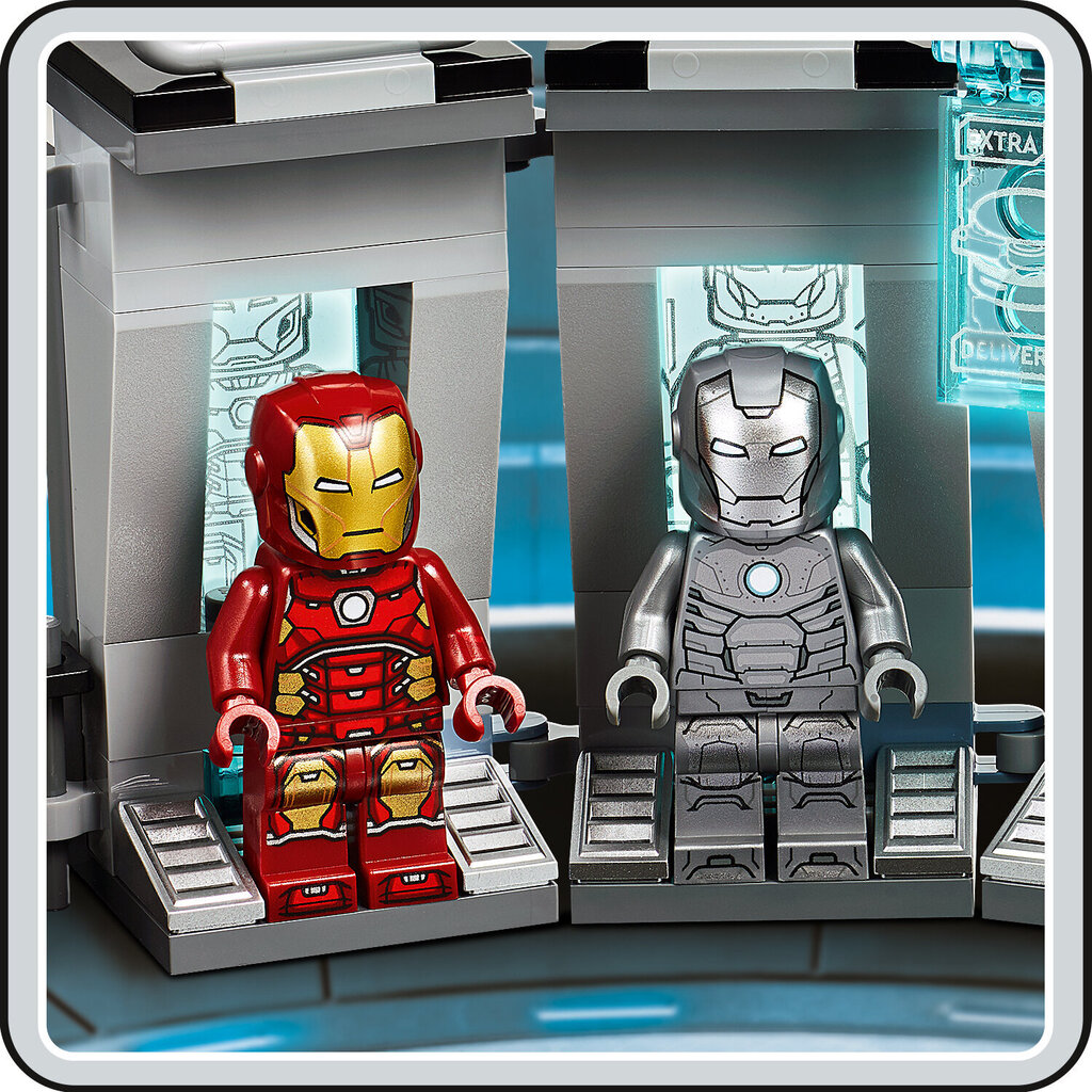 76167 LEGO® Iron Manin asevarasto hinta ja tiedot | LEGOT ja rakennuslelut | hobbyhall.fi