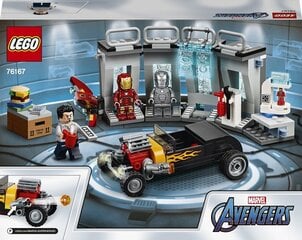 76167 LEGO® Iron Manin asevarasto hinta ja tiedot | LEGOT ja rakennuslelut | hobbyhall.fi