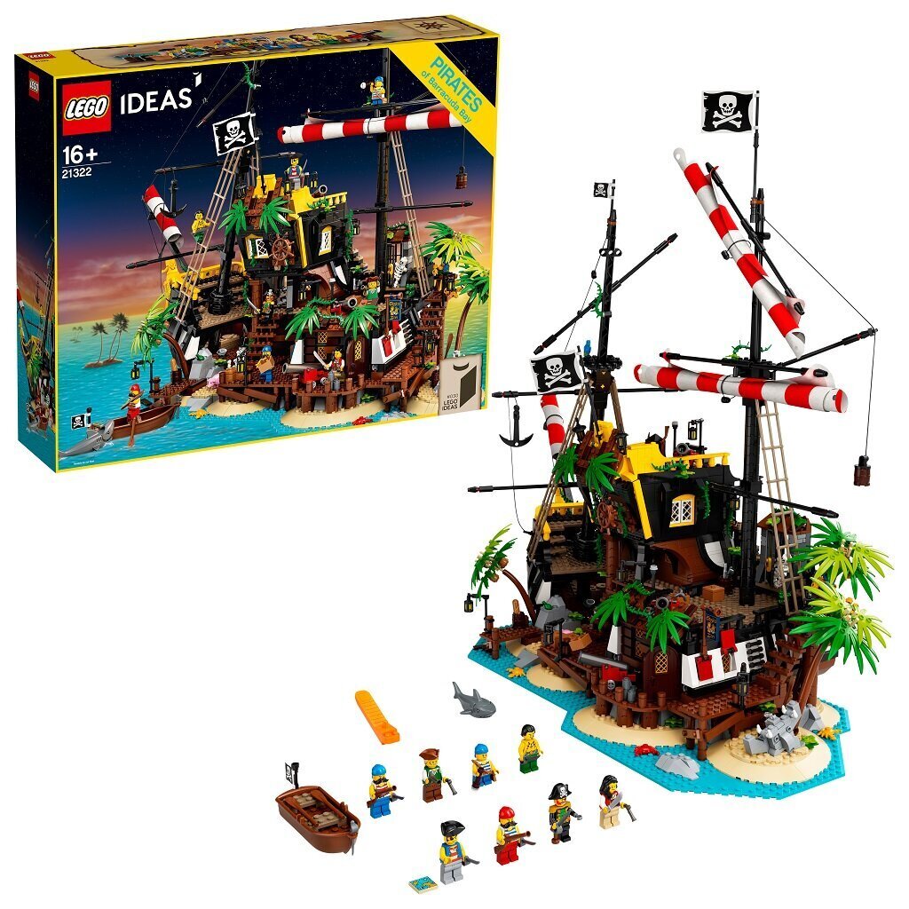 21322 LEGO® Ideas Pirates of the caribbean hinta ja tiedot | LEGOT ja rakennuslelut | hobbyhall.fi