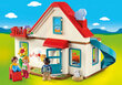 70129 PLAYMOBIL® 1.2.3, Perhetalo hinta ja tiedot | LEGOT ja rakennuslelut | hobbyhall.fi