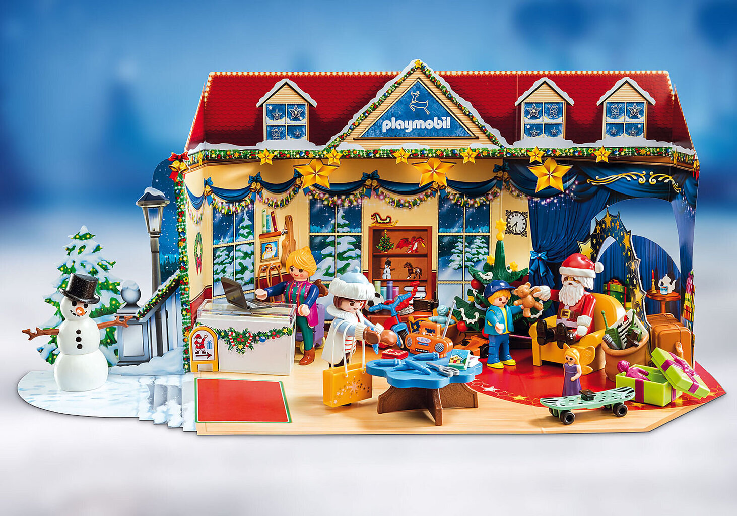 70188 PLAYMOBIL® Advent Calendar Joululelukauppa hinta ja tiedot | LEGOT ja rakennuslelut | hobbyhall.fi