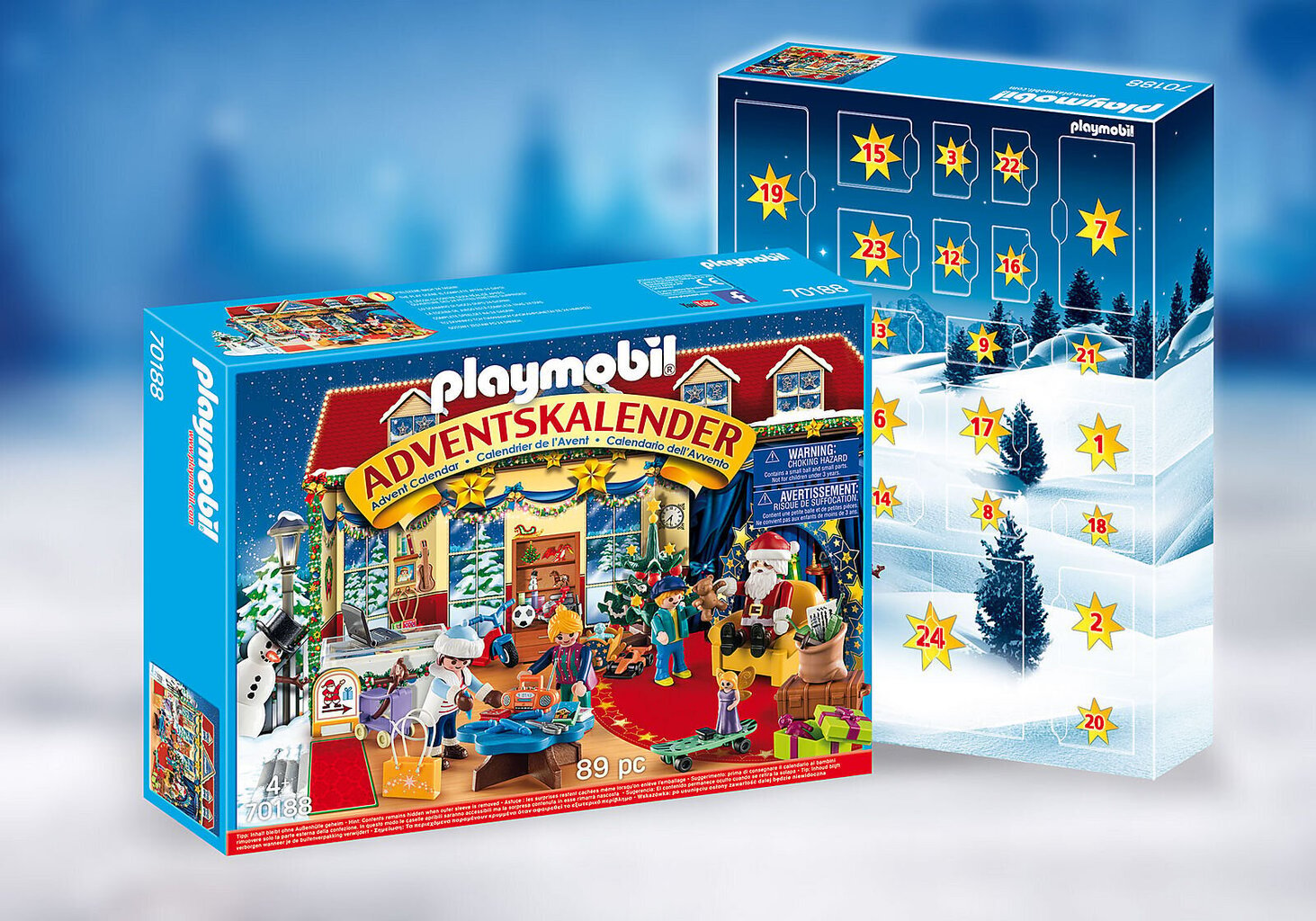 70188 PLAYMOBIL® Advent Calendar Joululelukauppa hinta ja tiedot | LEGOT ja rakennuslelut | hobbyhall.fi