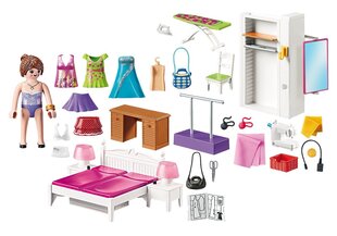 70208 PLAYMOBIL® Dollhouse, makuuhuone ompelunurkkauksella hinta ja tiedot | LEGOT ja rakennuslelut | hobbyhall.fi