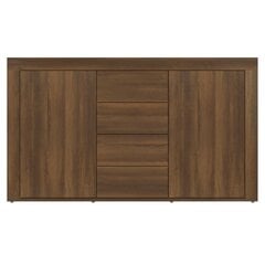 Senkki ruskea tammi 120x36x69 cm tekninen puu hinta ja tiedot | Olohuoneen kaapit ja lipastot | hobbyhall.fi