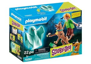 Playmobil® SCOOBY-DOO! - SCOOBY-DOO! Scooby Shaggy Aaveen kanssa (70287) hinta ja tiedot | LEGOT ja rakennuslelut | hobbyhall.fi