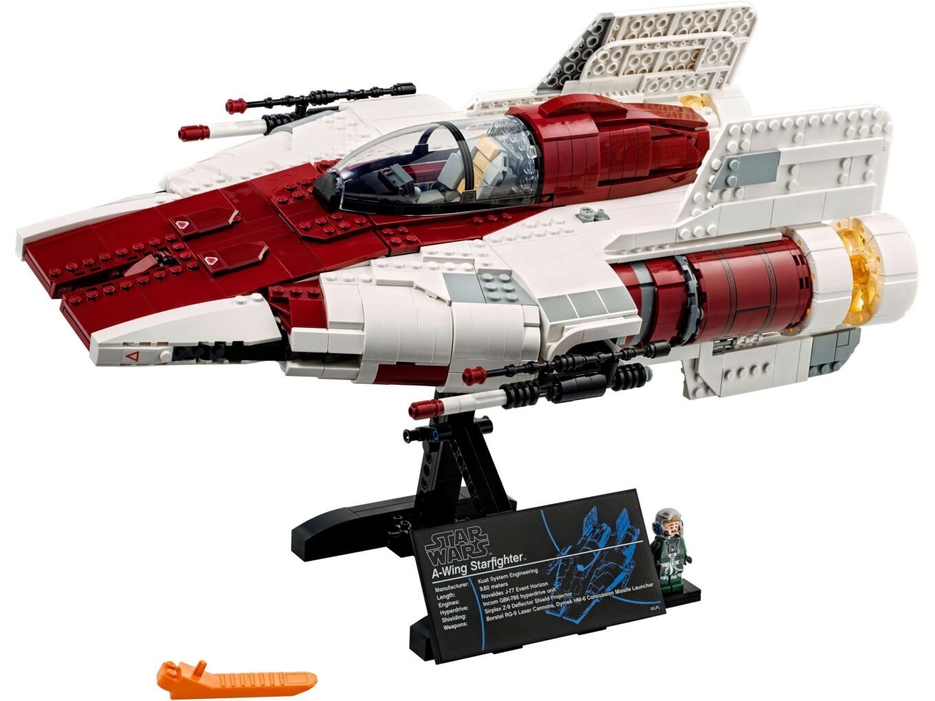 75275 LEGO® Star Wars ™ A-wing Starfighter ™ hinta ja tiedot | LEGOT ja rakennuslelut | hobbyhall.fi