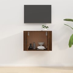 Seinäkiinnitettävä TV-taso ruskea tammi 57x34,5x40 cm hinta ja tiedot | TV-tasot | hobbyhall.fi