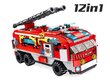 Rakennussetti paloauto Panlos Brick, 561 osaa hinta ja tiedot | LEGOT ja rakennuslelut | hobbyhall.fi