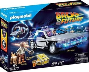 70317 PLAYMOBIL® Takaisin tulevaisuuteen DeLorean hinta ja tiedot | LEGOT ja rakennuslelut | hobbyhall.fi
