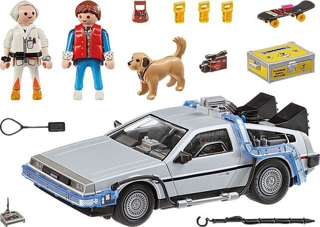 70317 PLAYMOBIL® Takaisin tulevaisuuteen DeLorean hinta ja tiedot | LEGOT ja rakennuslelut | hobbyhall.fi