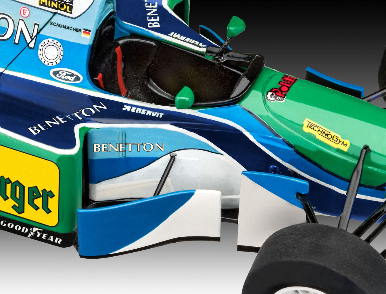 REVELL auto 25th anniversary Benetton Ford 194 hinta ja tiedot | LEGOT ja rakennuslelut | hobbyhall.fi