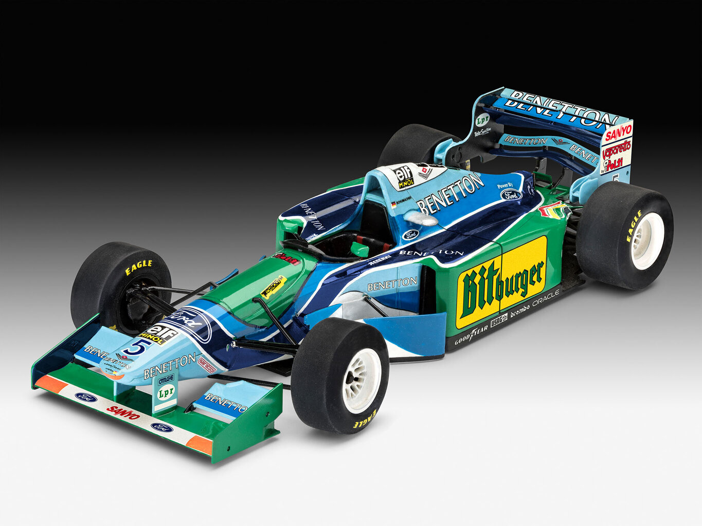 REVELL auto 25th anniversary Benetton Ford 194 hinta ja tiedot | LEGOT ja rakennuslelut | hobbyhall.fi