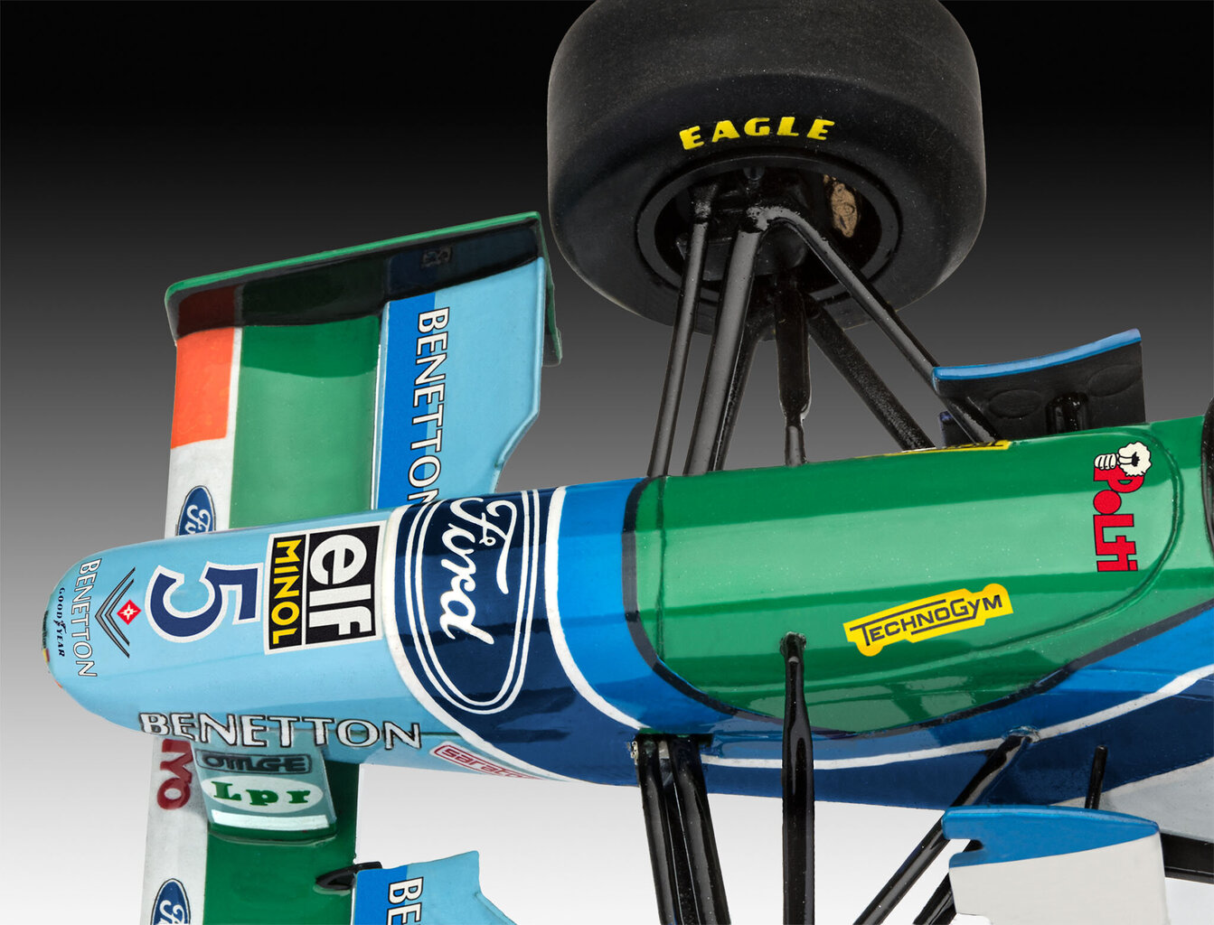 REVELL auto 25th anniversary Benetton Ford 194 hinta ja tiedot | LEGOT ja rakennuslelut | hobbyhall.fi