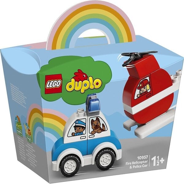 10957 LEGO® DUPLO helikopteri ja poliisiauto