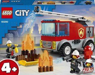 60280 LEGO® City Tikaspaloauto hinta ja tiedot | LEGOT ja rakennuslelut | hobbyhall.fi