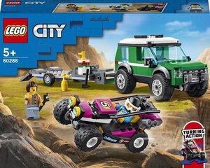 60288 LEGO® City Kilpa-auton kuljetusauto hinta ja tiedot | LEGOT ja rakennuslelut | hobbyhall.fi
