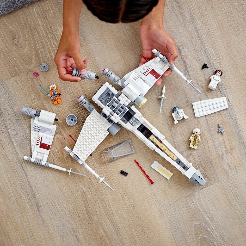 75301 LEGO® Star Wars Luke Skywalker X-Wing Unloader hinta ja tiedot | LEGOT ja rakennuslelut | hobbyhall.fi
