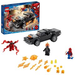 76173 LEGO® Spider-Man ja Aaveajaja vastaan Carnage hinta ja tiedot | LEGOT ja rakennuslelut | hobbyhall.fi