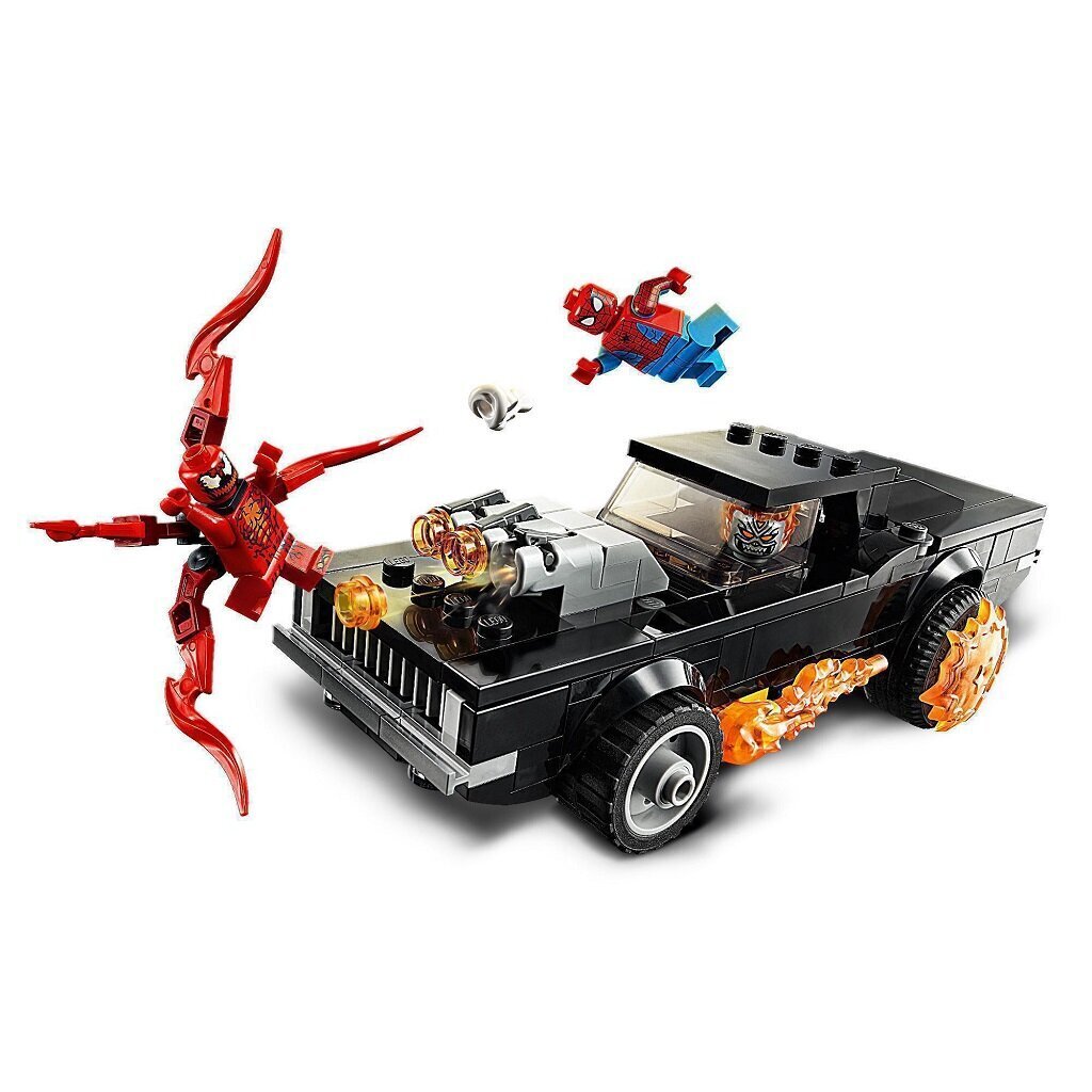 76173 LEGO® Spider-Man ja Aaveajaja vastaan Carnage hinta ja tiedot | LEGOT ja rakennuslelut | hobbyhall.fi
