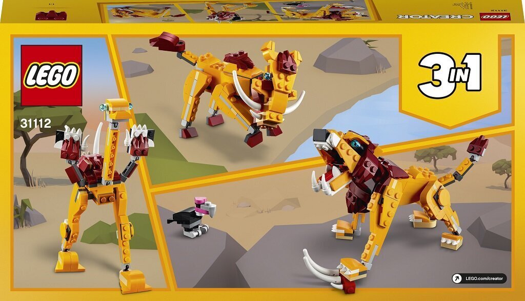 31112 LEGO® Villi leijona hinta ja tiedot | LEGOT ja rakennuslelut | hobbyhall.fi