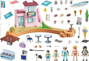 70279 Family Fun PLAYMOBIL® Beachfront Ice Cream Shop hinta ja tiedot | LEGOT ja rakennuslelut | hobbyhall.fi