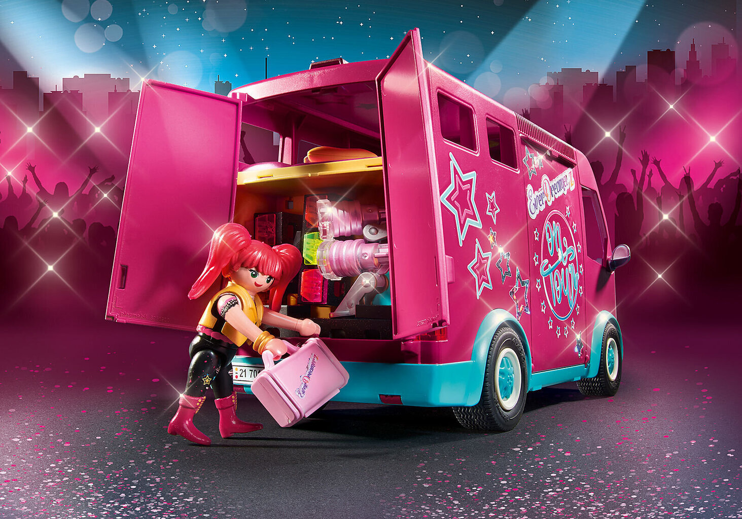 Magician's World on Tour bussi 70152 PLAYMOBIL® EverDreamerz. hinta ja tiedot | LEGOT ja rakennuslelut | hobbyhall.fi