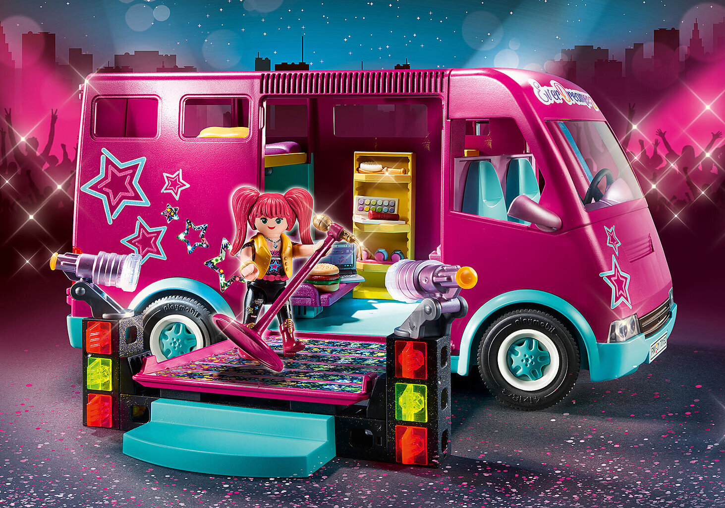 Magician's World on Tour bussi 70152 PLAYMOBIL® EverDreamerz. hinta ja tiedot | LEGOT ja rakennuslelut | hobbyhall.fi