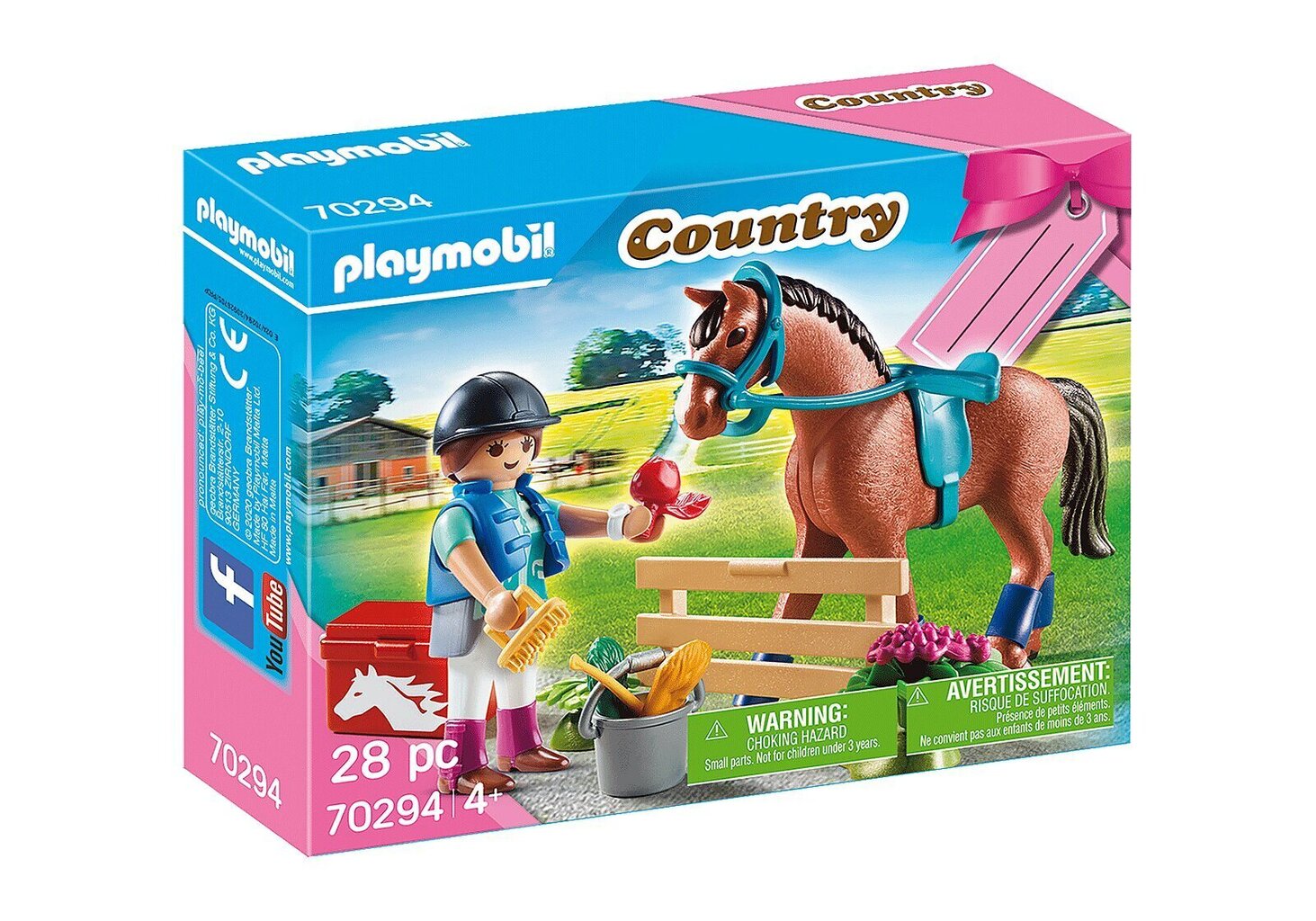 70294 PLAYMOBIL® Country Horse Farm hinta ja tiedot | LEGOT ja rakennuslelut | hobbyhall.fi