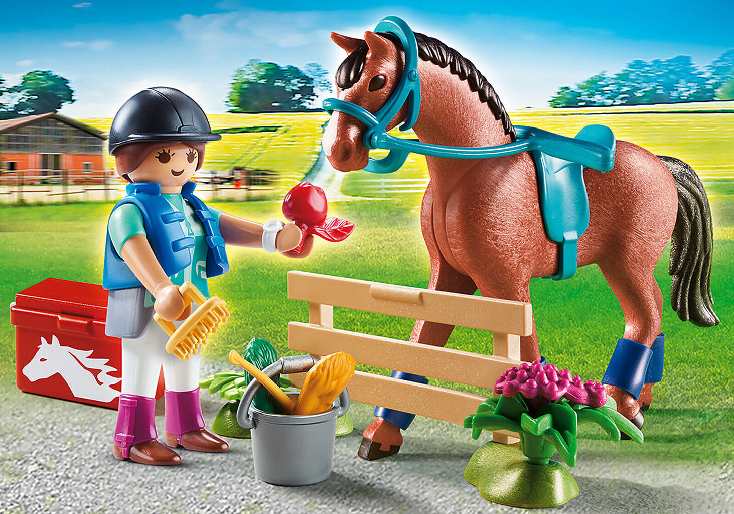 70294 PLAYMOBIL® Country Horse Farm hinta ja tiedot | LEGOT ja rakennuslelut | hobbyhall.fi