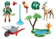 70295 PLAYMOBIL® Family Fun eläintarhan työntekijä hinta ja tiedot | LEGOT ja rakennuslelut | hobbyhall.fi