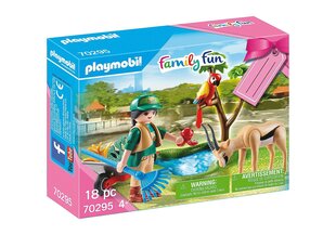 70295 PLAYMOBIL® Family Fun eläintarhan työntekijä hinta ja tiedot | LEGOT ja rakennuslelut | hobbyhall.fi