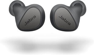 Jabra Elite 3 Ear Bluetooth -kuulokkeet - Todelliset langattomat kuulokkeet, joissa on melueristys ja 4 integroitua mikrofonia - selkeät puhelut, tehokas basso, muokattava ääni ja monotila - tummanharmaa hinta ja tiedot | Kuulokkeet | hobbyhall.fi