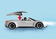 70765 PLAYMOBIL® Porsche Porsche Mission E hinta ja tiedot | LEGOT ja rakennuslelut | hobbyhall.fi