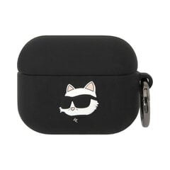 KARL LAGERFELD 3D NFT Choupette AirPods Pro silikonikotelo – Musta hinta ja tiedot | Kuulokkeet | hobbyhall.fi