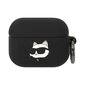 KARL LAGERFELD 3D NFT Choupette AirPods Pro silikonikotelo – Musta hinta ja tiedot | Kuulokkeet | hobbyhall.fi