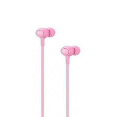 XO langalliset kuulokkeet S6 jack 3,5mm pinkki hinta ja tiedot | Kuulokkeet | hobbyhall.fi