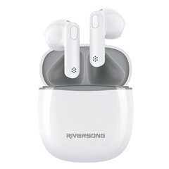 Riversong Bluetooth-kuulokkeet Air X26 TWS valkoinen EA173 hinta ja tiedot | Kuulokkeet | hobbyhall.fi