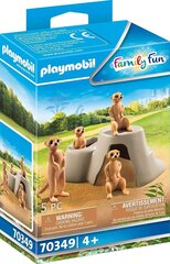 70349 PLAYMOBIL® Family Fun Suricrat -perhe hinta ja tiedot | LEGOT ja rakennuslelut | hobbyhall.fi