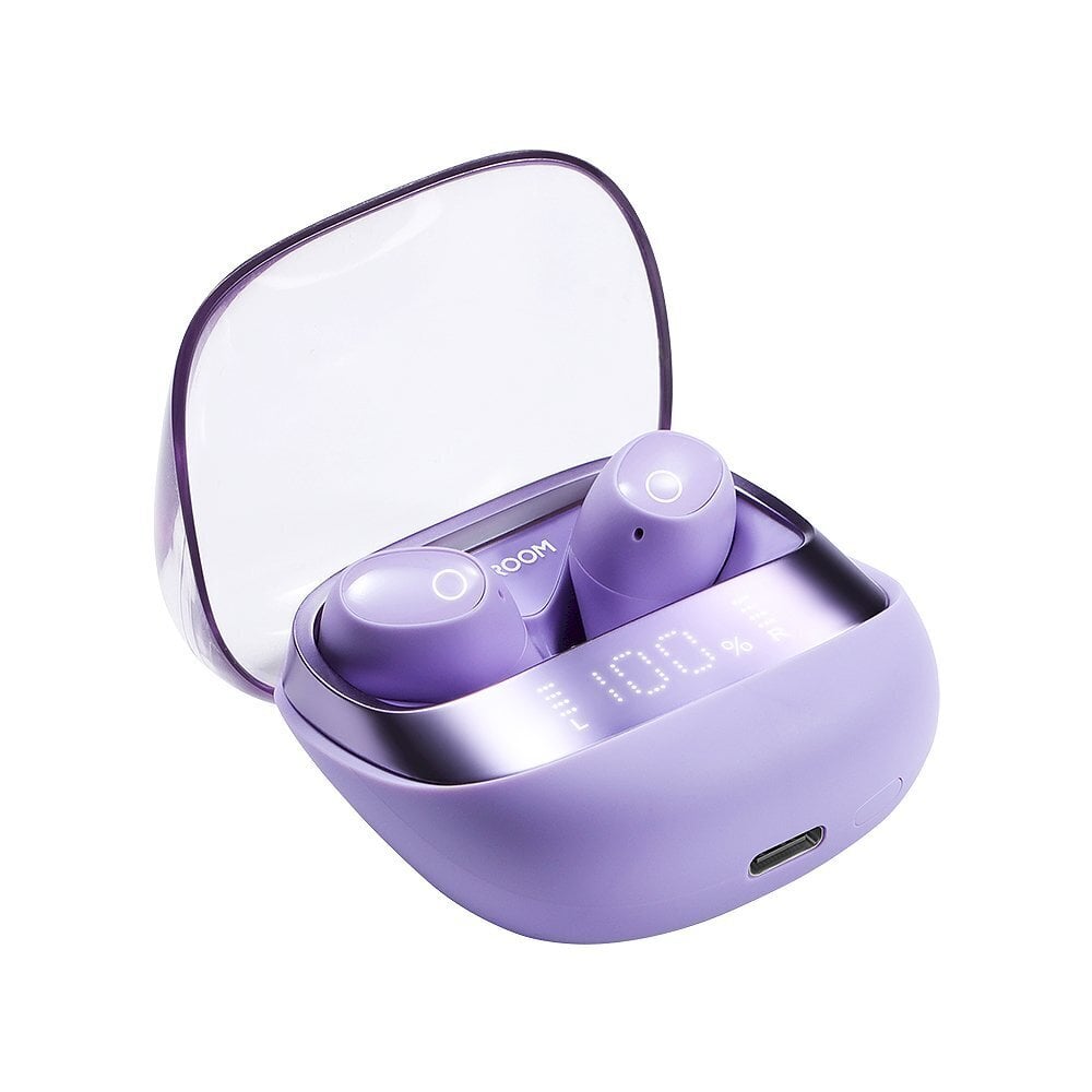 Langattomat kuulokkeet, Joyroom Jdots JR-DB21, Bluetooth, violetti hinta ja tiedot | Kuulokkeet | hobbyhall.fi