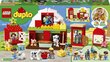 10952 LEGO® DUPLO Navetta, traktori ja maatilan hoitoeläimet hinta ja tiedot | LEGOT ja rakennuslelut | hobbyhall.fi