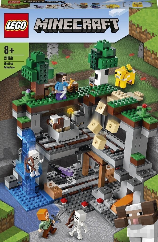 21164 LEGO® Minecraft Koralliriutta hinta ja tiedot | LEGOT ja rakennuslelut | hobbyhall.fi