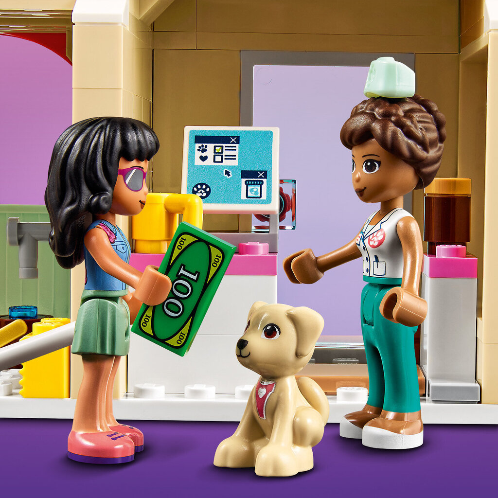 41446 LEGO® Friends Heartlake Cityn eläinsairaala hinta ja tiedot | LEGOT ja rakennuslelut | hobbyhall.fi