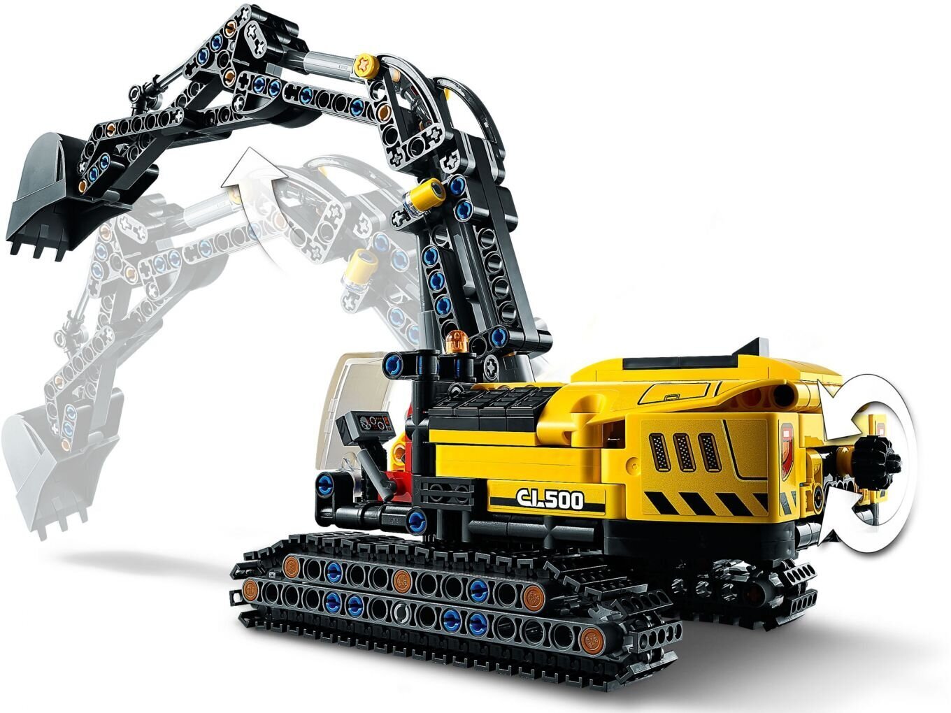 42121 LEGO® Technic Raskas kaivinkone hinta ja tiedot | LEGOT ja rakennuslelut | hobbyhall.fi