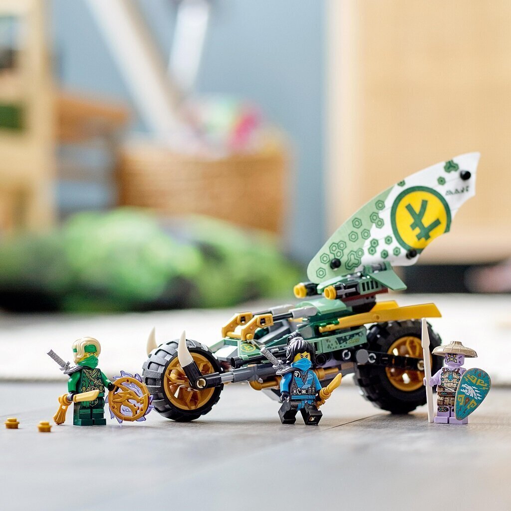 71745 LEGO® NINJAGO Lloydin viidakkochopper hinta ja tiedot | LEGOT ja rakennuslelut | hobbyhall.fi